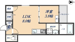 ユリシズの物件間取画像